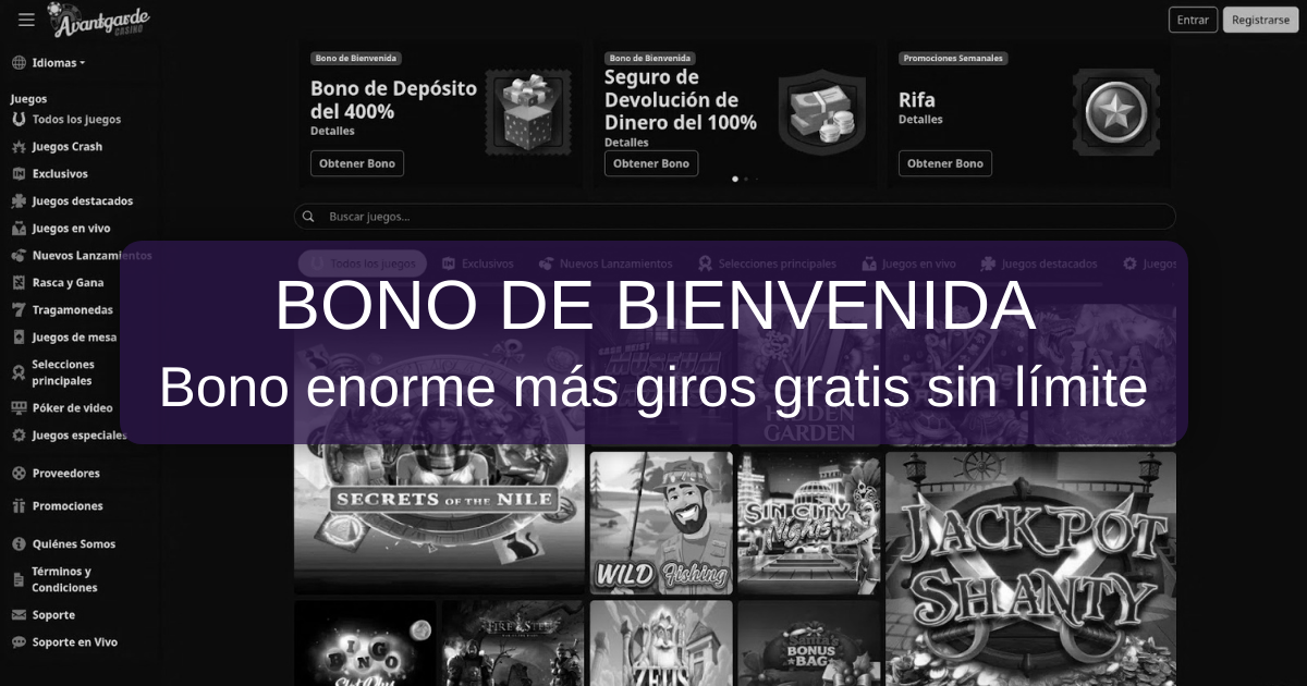 Bienvenido a Avantgarde Casino en España